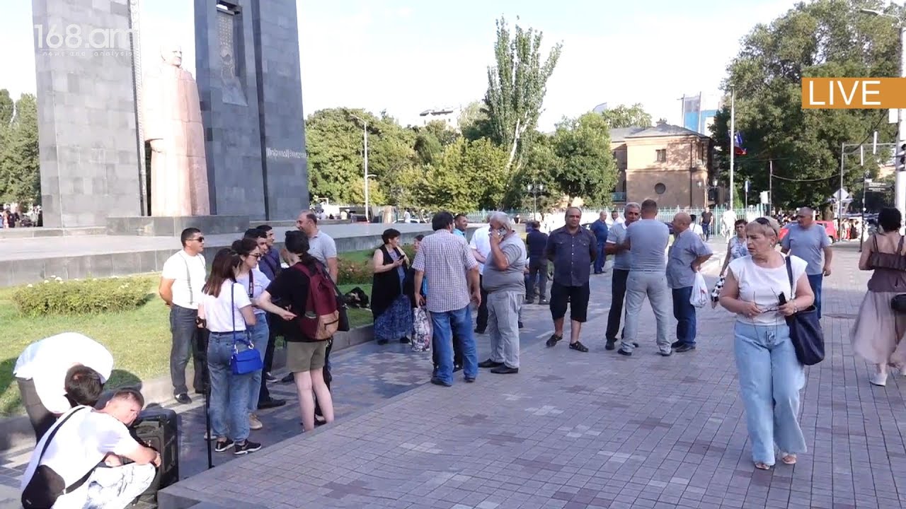 Դավիթ Մինասյանի ազատ արձակման պահանջով բողոքի ակցիա կազմակերպվել է ՀՀ Գլխավոր դատախազության շենքի մոտ