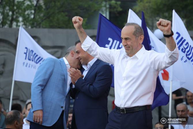 «Հայաստան» դաշինքը Նագորնի Ղարաբաղի հարցում կենտրոնանում է արցախահայության իրավունքի վրա