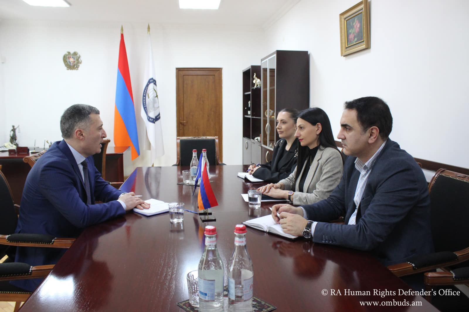Հայաստանի օմբուդսմենը քննարկեց ընտրական գործընթացներում մարդու իրավունքների պաշտպանության հարցերը եվրոպացի դիվանագետների հետ